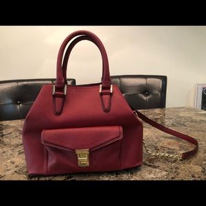 Red STEVE MADDEN Satchel